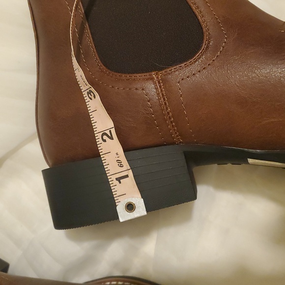 Men's Brown Western Chelsea Boots - Picture 14 of 14